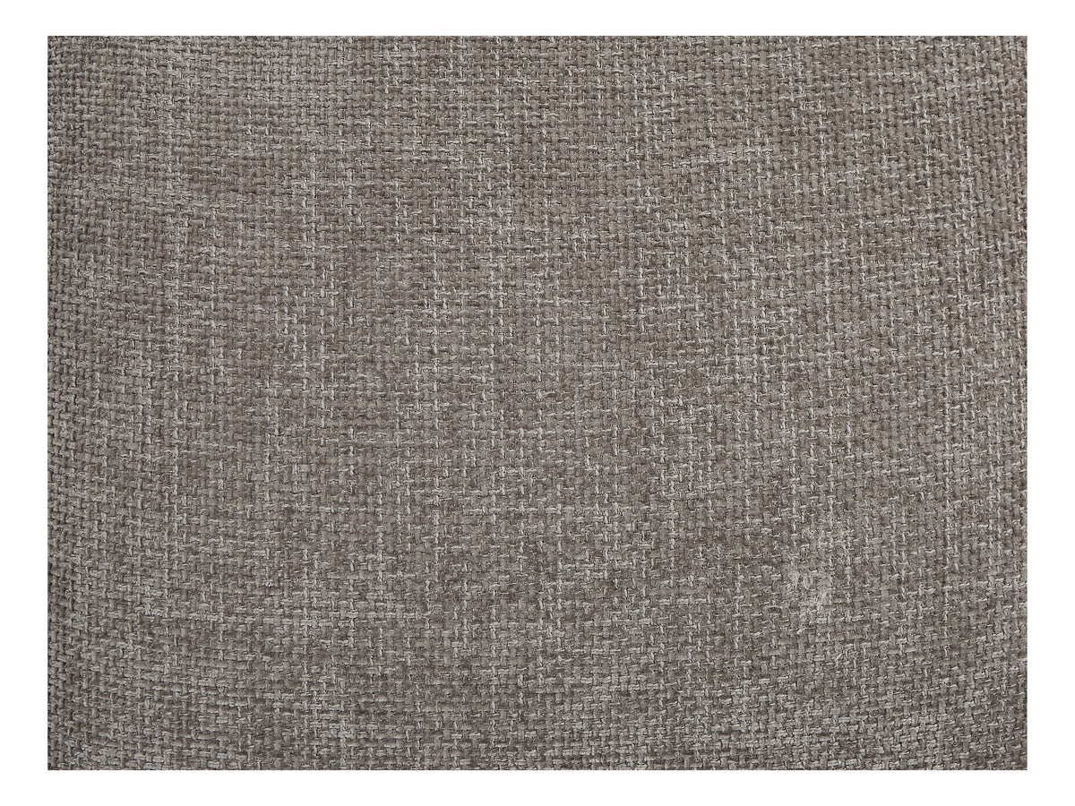 Canapé CLOUD d'angle gauche en tissu texturé gris - BERENIA