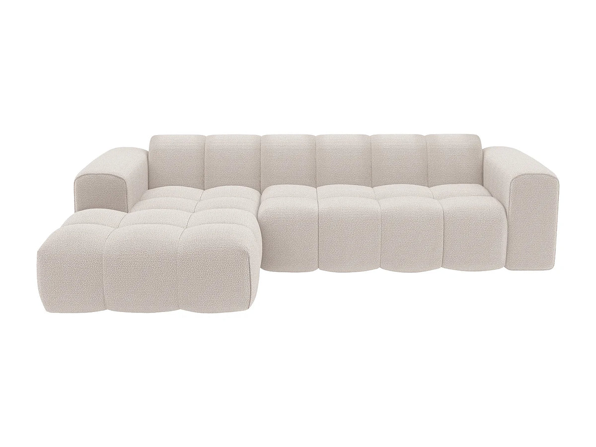 Canapé CLOUD d'angle gauche beige - CALESO