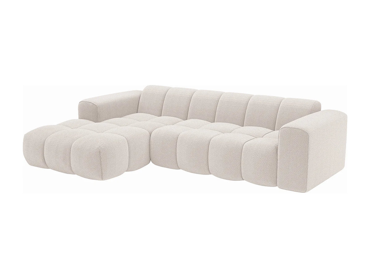 Canapé CLOUD d'angle gauche beige - CALESO