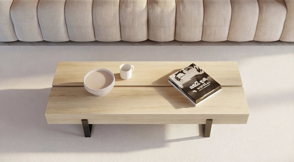 Canapé CLOUD Capitonné à 6/7 places beige sable - LILO