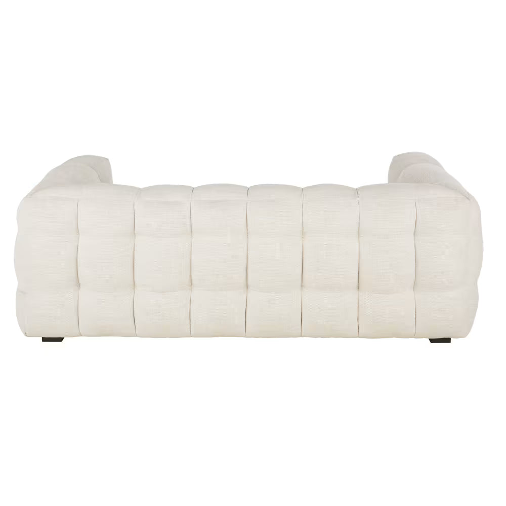 Canapé CLOUD Capitonné à 2 places beige sable - LILO