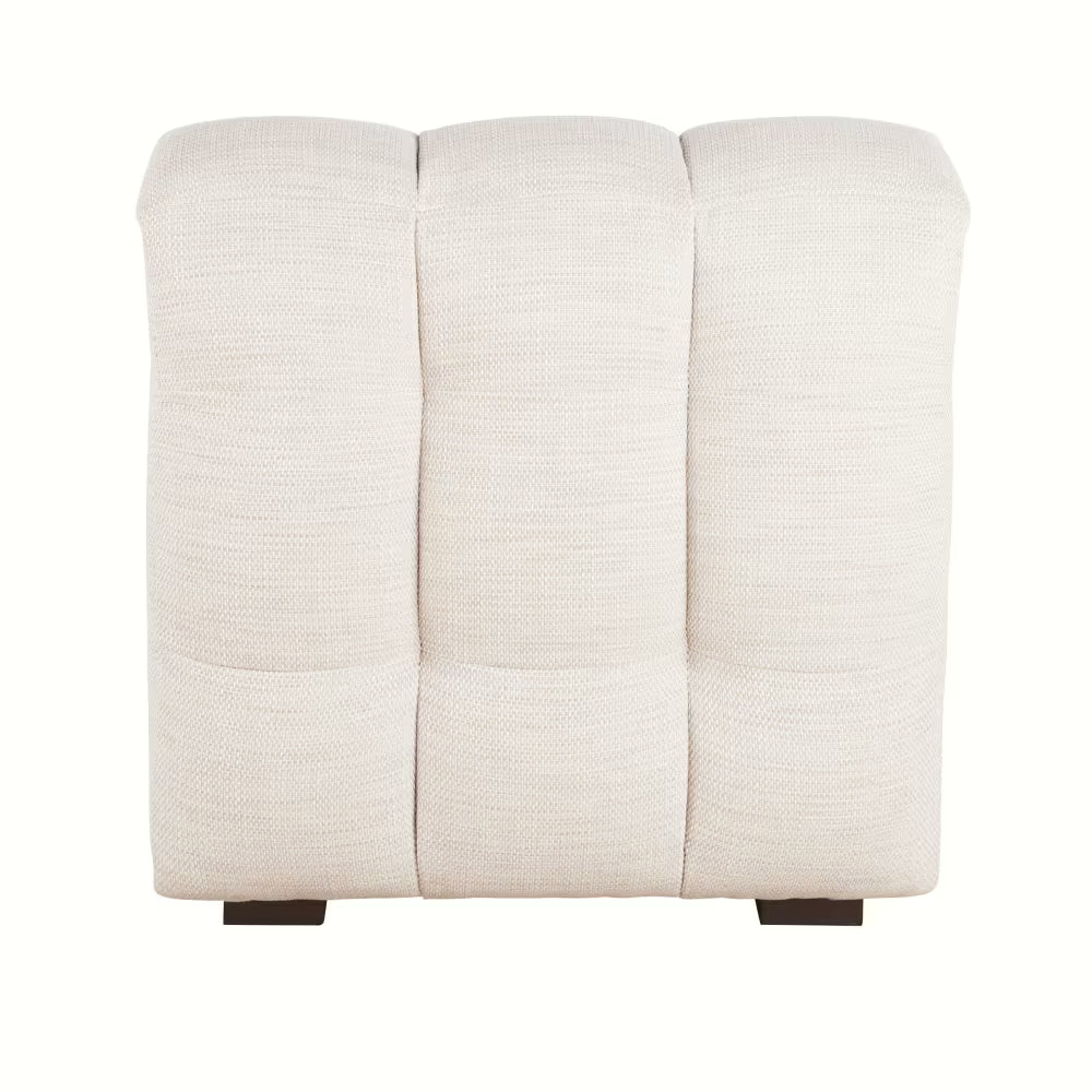 Chauffeuse CLOUD pour canapé modulable beige sable - LILO