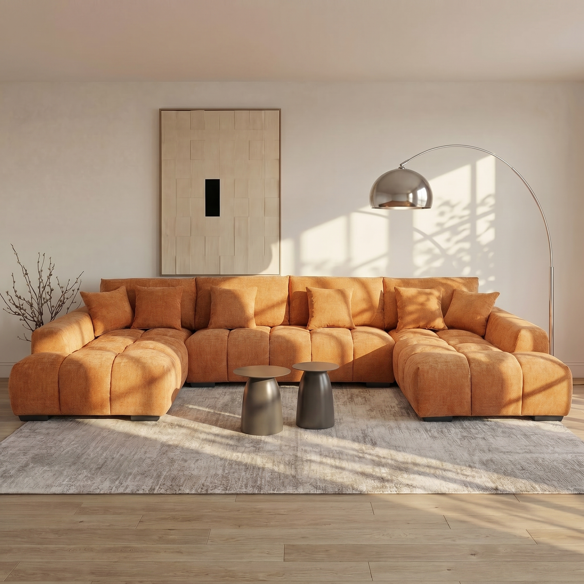 Canapé Bubble Terracotta