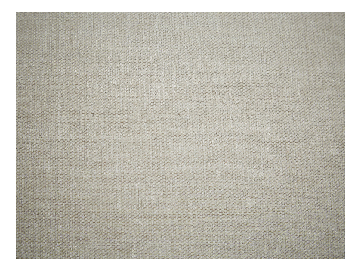 Canapé CLOUD 3 places en tissu beige effet matelassé - JULORI