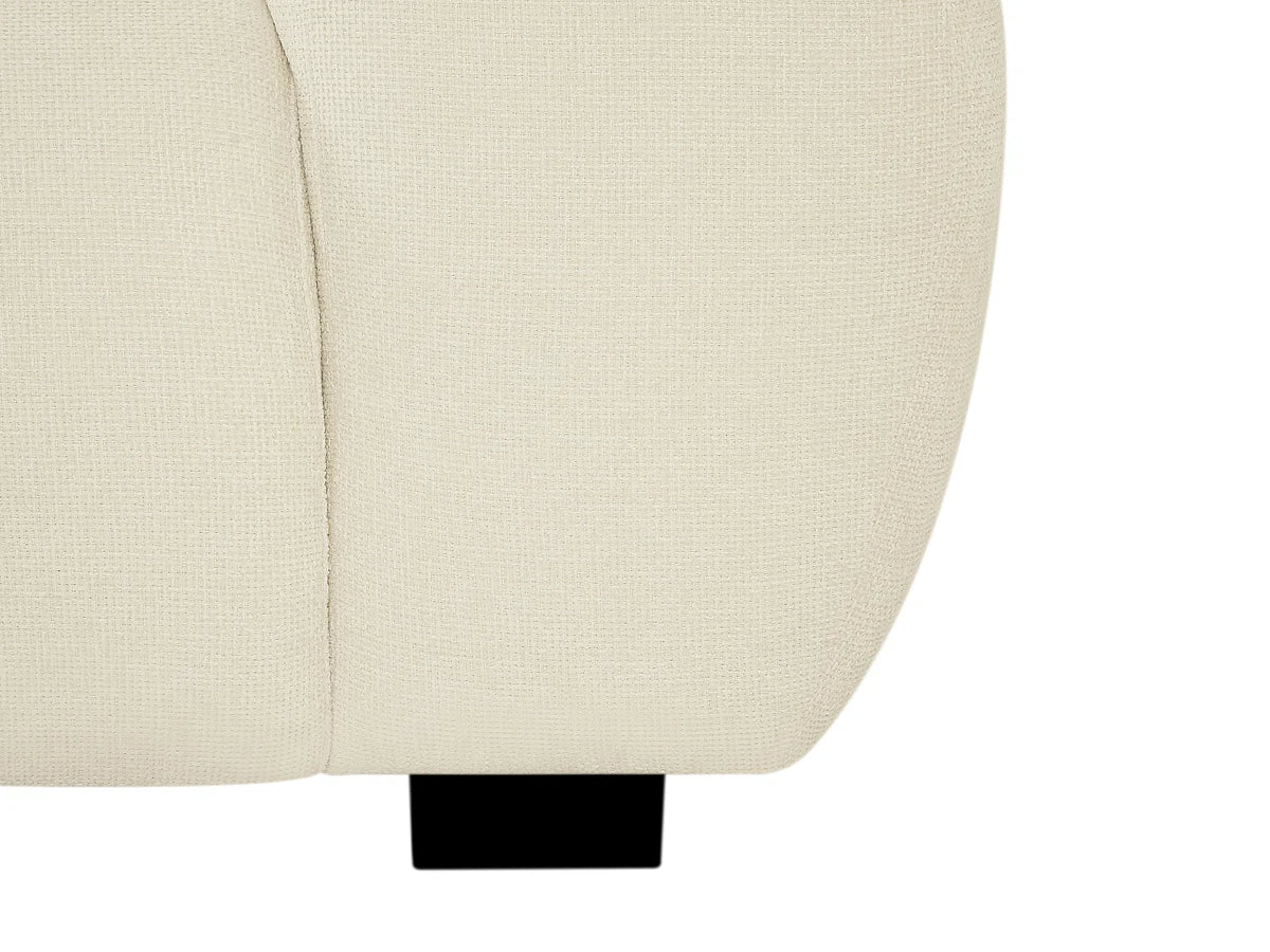 Petit Canapé CLOUD 2 places en tissu beige - BERENIA