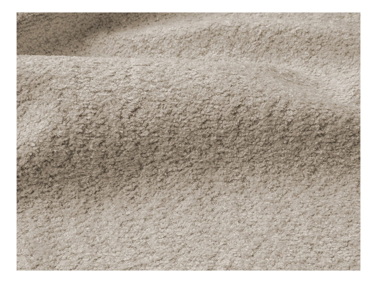 Canapé CLOUD convertible en bouclette beige - RETUNA