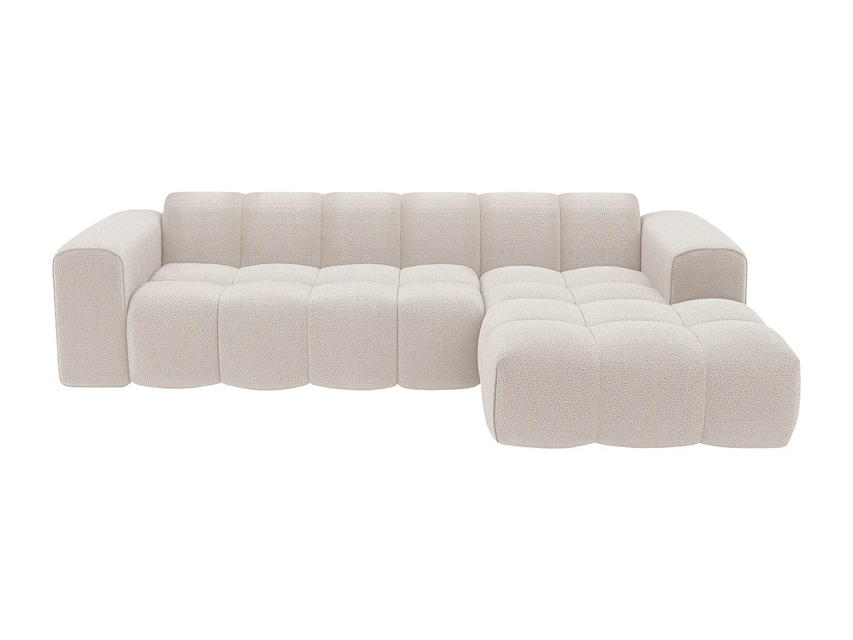 Canapé CLOUD d'angle droit beige - CALESO