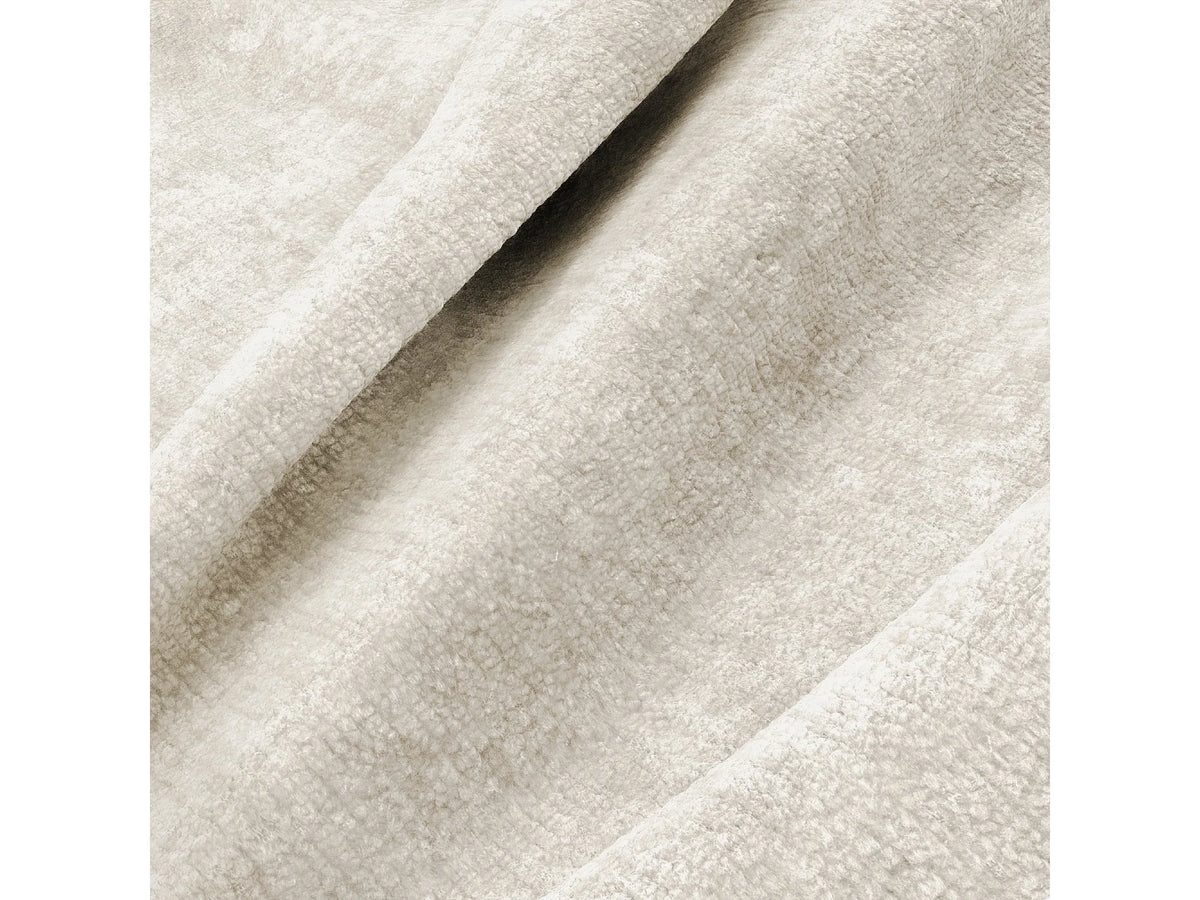 Canapé CLOUD modulable 3 places velours texturé crème - NUBI