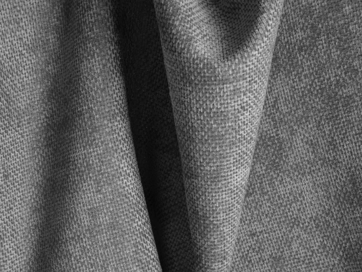 Canapé CLOUD 2 places en chenille gris clair - KOGE