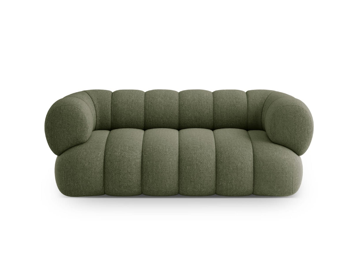 Canapé CLOUD 2 places en chenille vert - KOGE