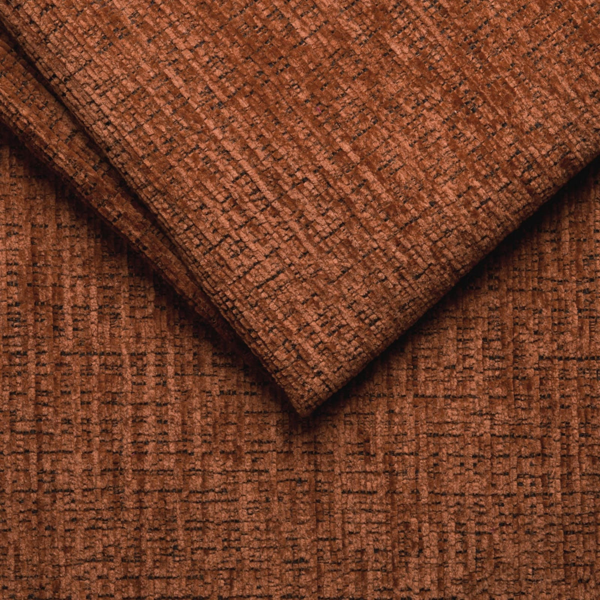 Canapé CLOUD 2 places en tissu chenille orange - CLOUDI