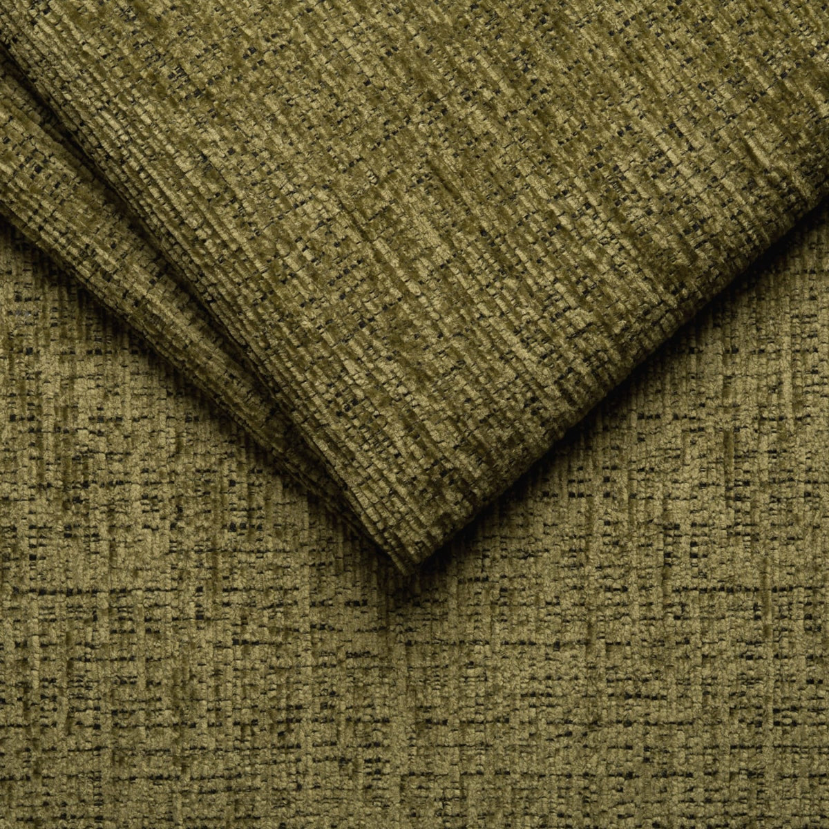Canapé CLOUD 2 places en tissu chenille vert olive - CLOUDI
