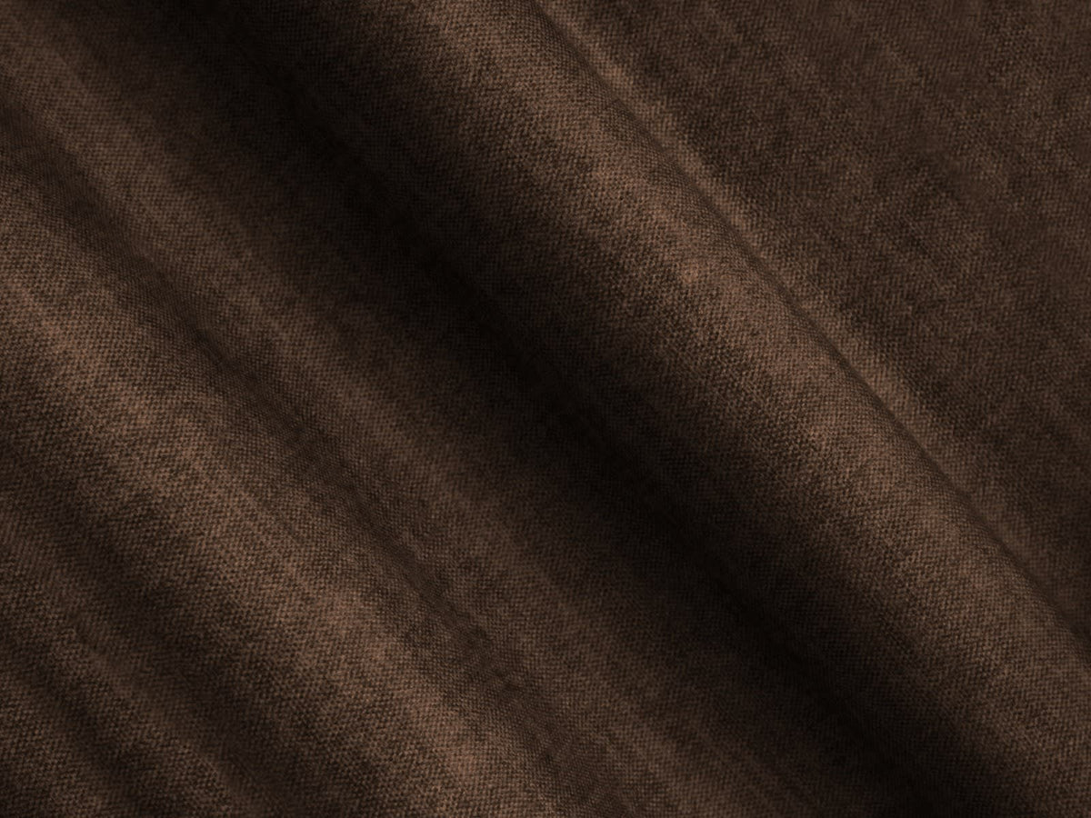 Canapé CLOUD 3 places en velours chocolat - KOGE