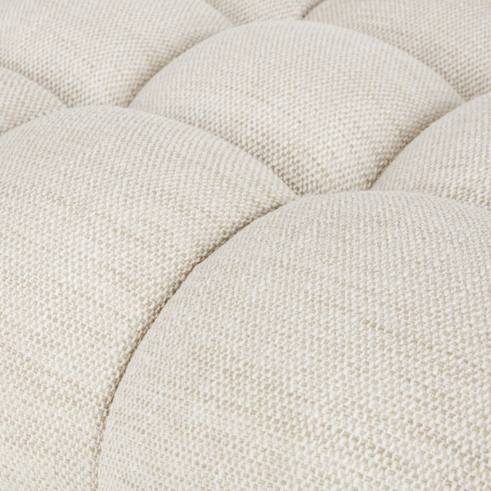 Pouf CLOUD Carré beige sable - LILO